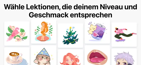 ArtWorkout - Zeichnen Lernen iPhone App Screenshot 8 – Bildung