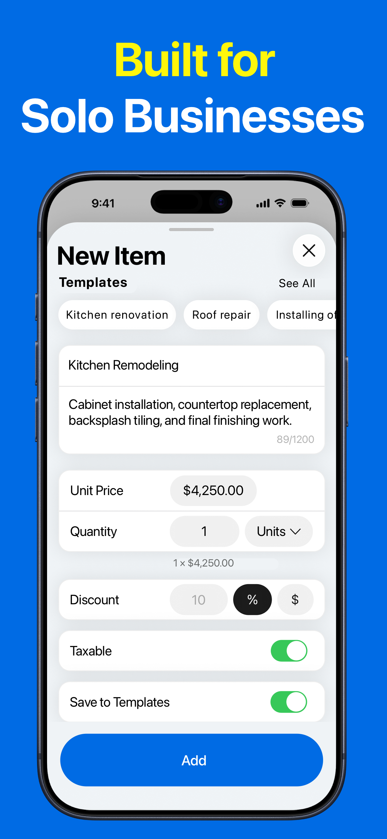 Invoice Maker App: Invy screenshot 4