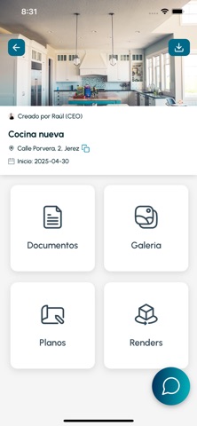 Obsy - Gestión de proyectos screenshot