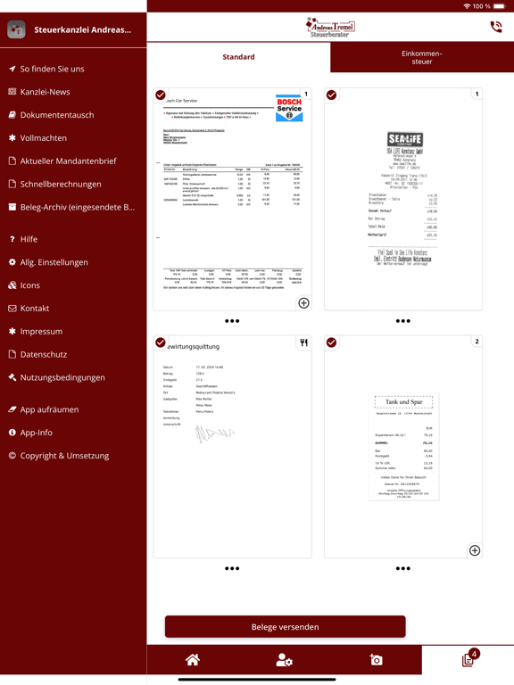 Screenshot #6 pour Belegtransfer StB Tremel