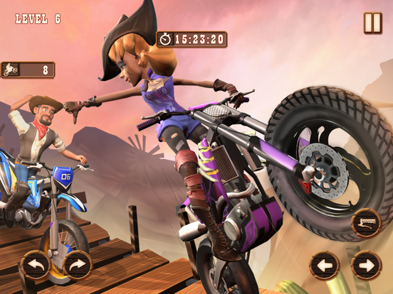 Mountain Bike Xtreme Racing iPad screenshot 7 - Games app