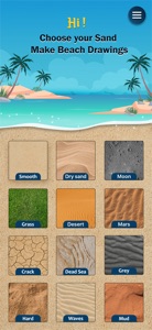 Sand draw: Make beach drawings screenshot #3 for iPhone