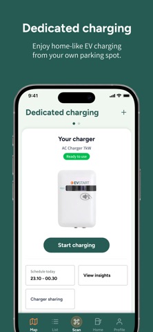 EVSTART iPhone screenshot
