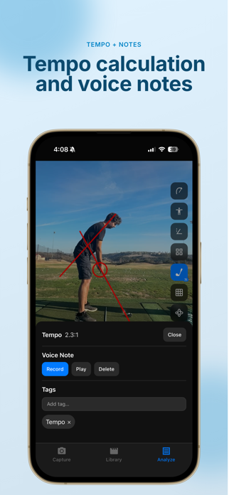 SwingDraw: Golf Swing Analyzer Screenshot 5 of 6