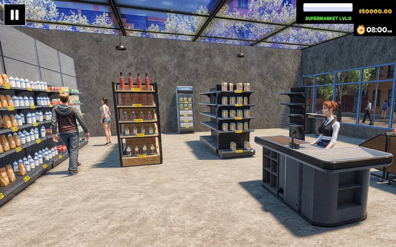 Supermarket Cashier Mega Store Screenshot