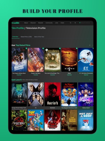 Bramble Movies iPad screenshot