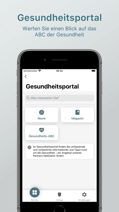 HUK - Meine Gesundheit iPhone screenshot 5 - Health & Fitness app
