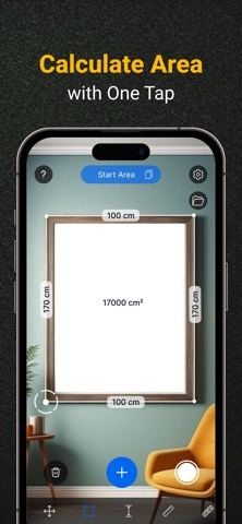 Tape Measure, Ruler App screenshot