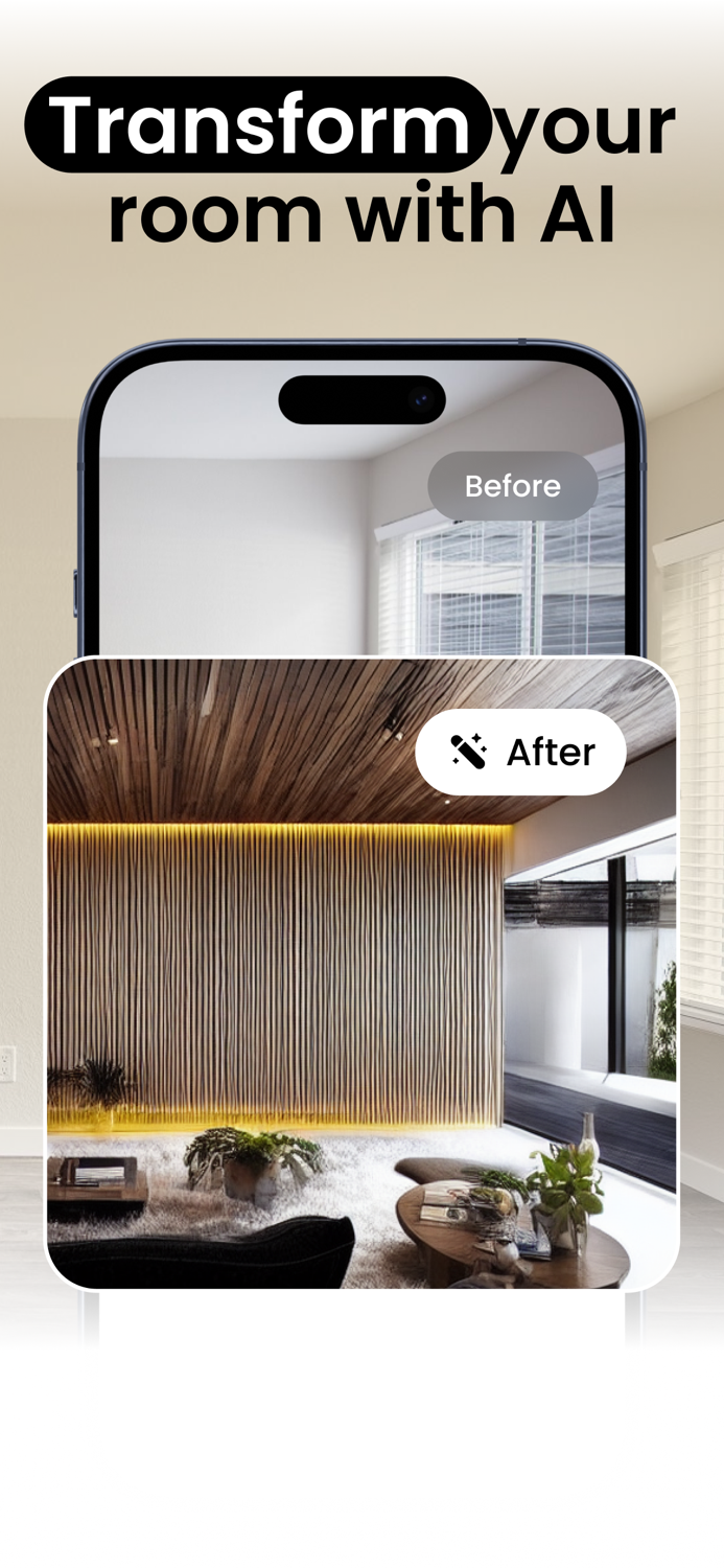 Interior design by Home AI