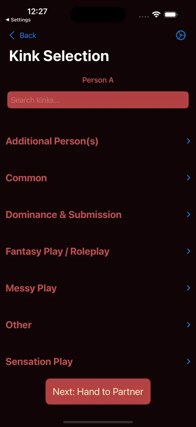 KinkMatch screenshot 2