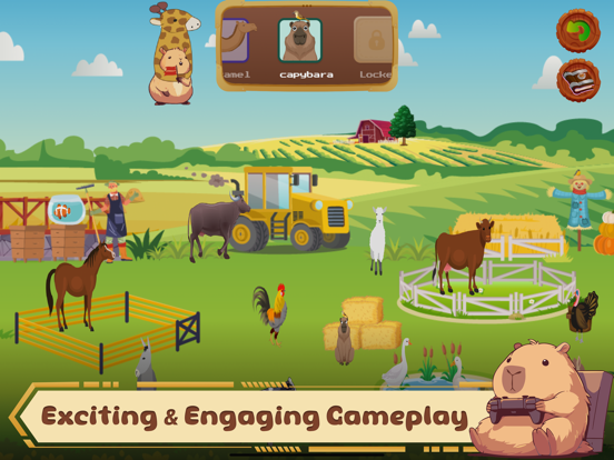 Screenshot #5 pour Capybara Game: Animal Search