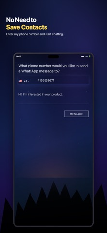 Keypad Message iPhone screenshot