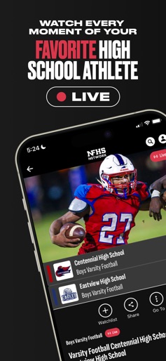 NFHS Network screenshot