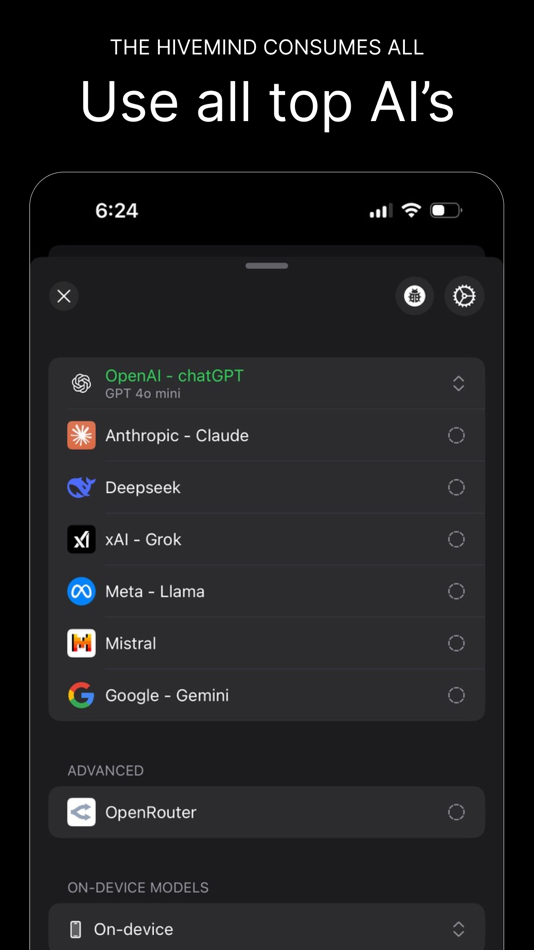 #3. Hivemind AI Chat & Coding (iOS) Podle: Mind Goblin Studios, LLC