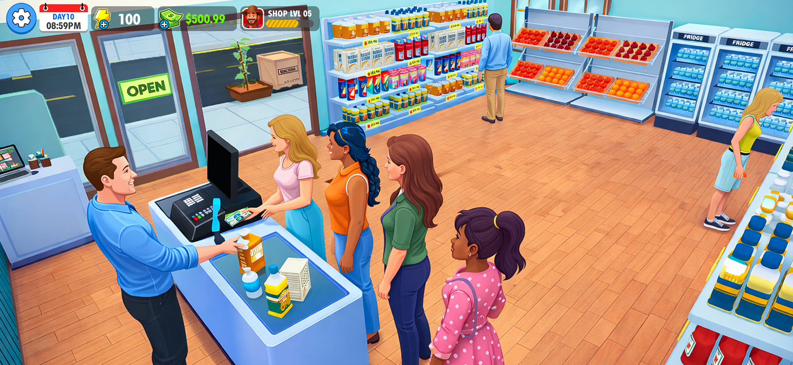 Farm Supermarket Simulator
