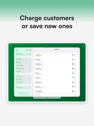 Payment for Stripe iPad screenshot