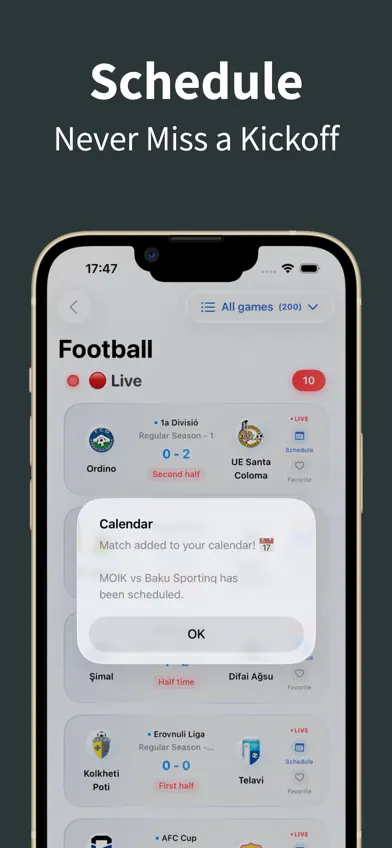 Futbol Libre - TV Live Scores screenshot 5