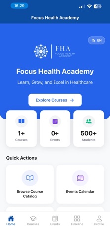 Focus Health Academy screenshot