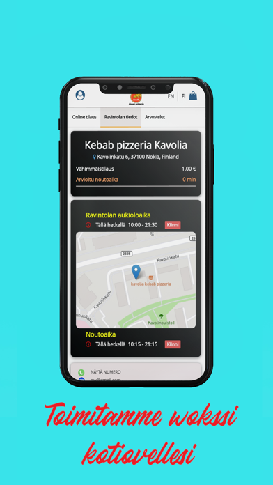 Screenshot 1 of Kavolia App