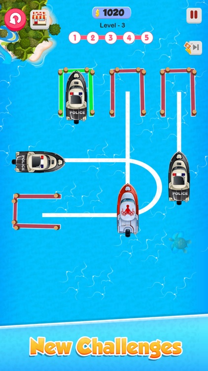 Boat Parking: Traffic Escape screenshot-3