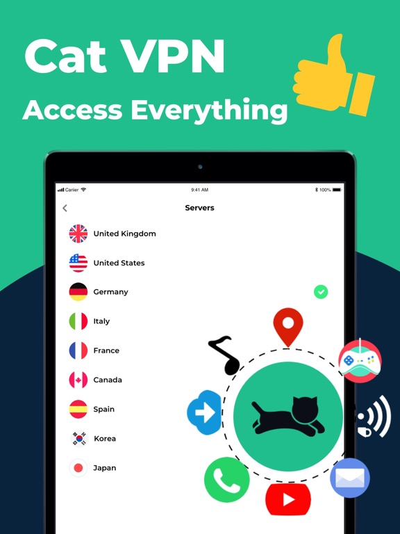 Screenshot #6 pour VPN cat master - Cat VPN