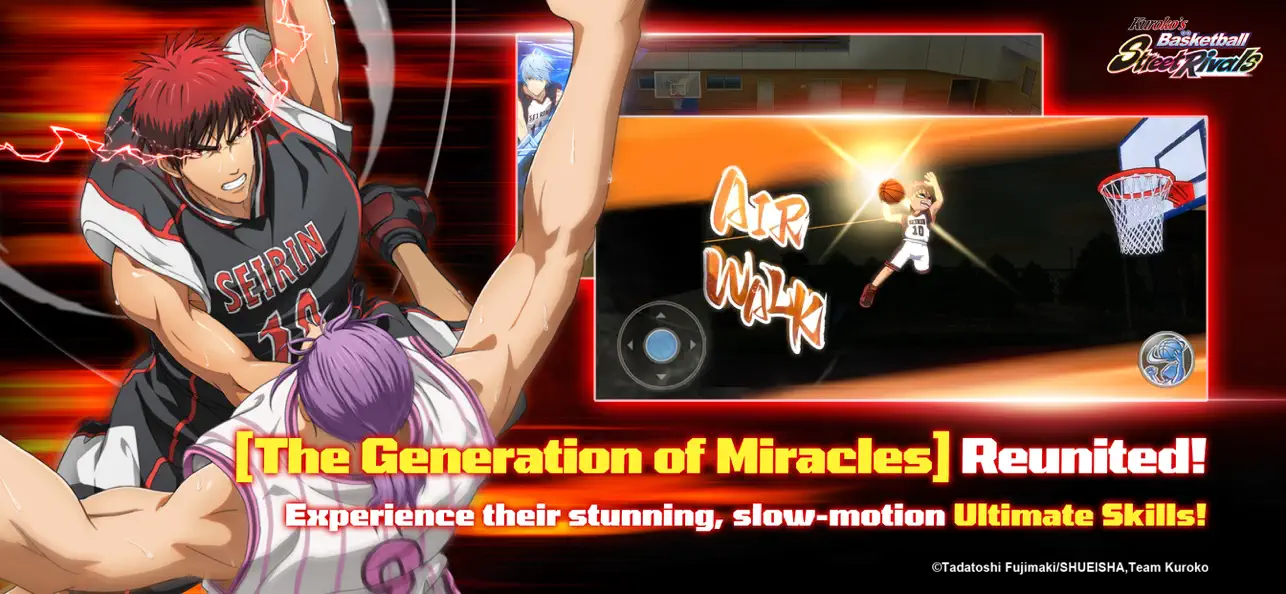 Kuroko's Basketball: SR iOS Mod IPA screenshot 3 - iOS game interface