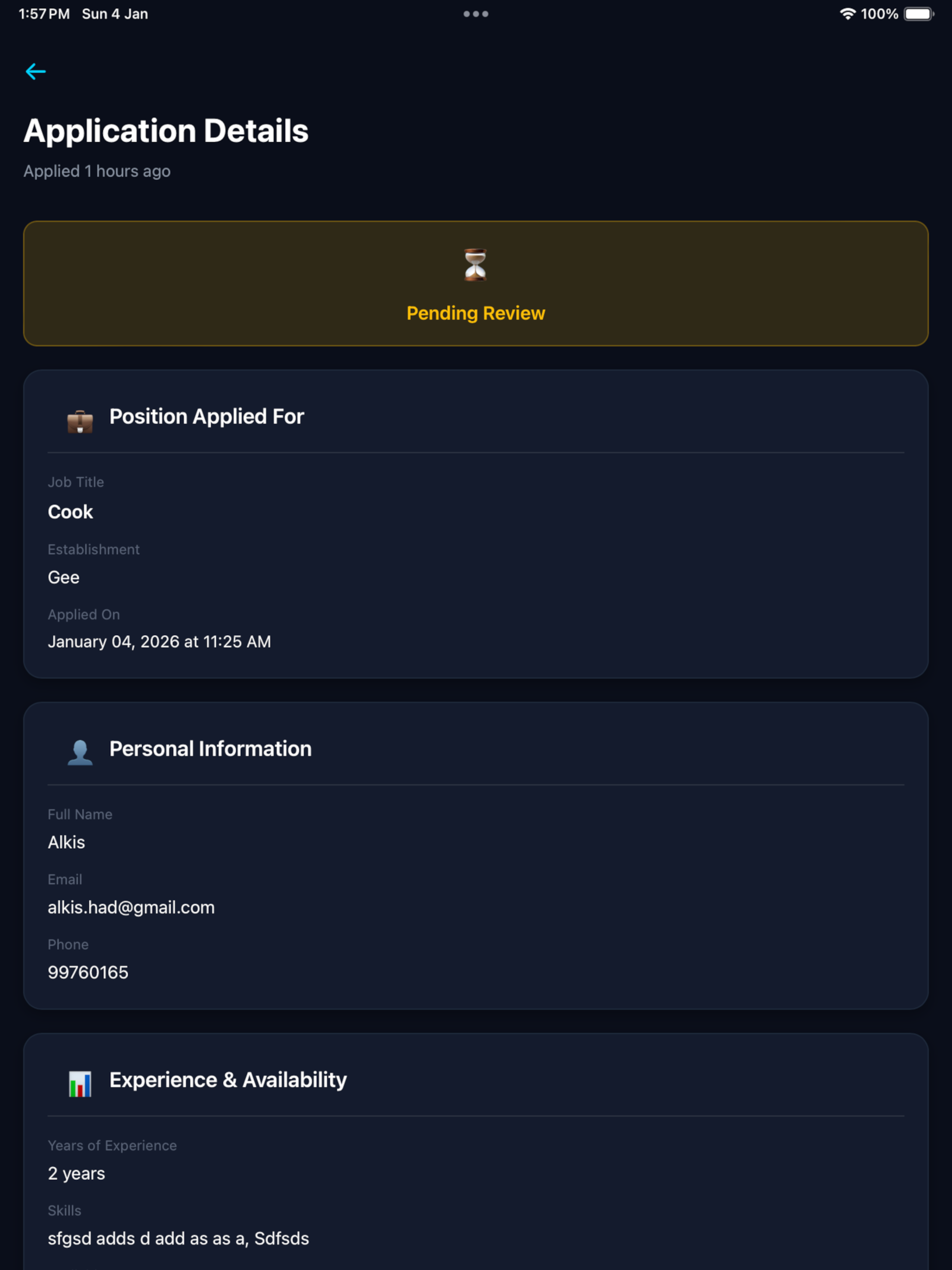 CrewConnect screenshot 12
