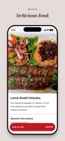 Maza Grill iPhone screenshot