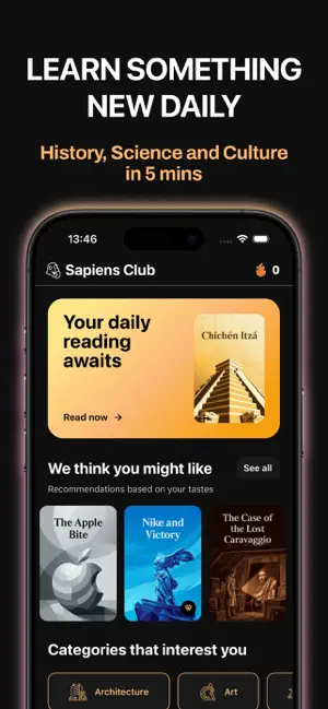 Sapiens Club screenshot 2