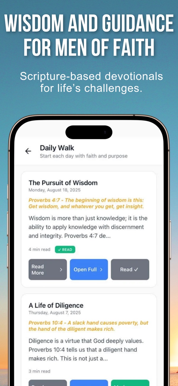 Devotional for Men screenshot 8