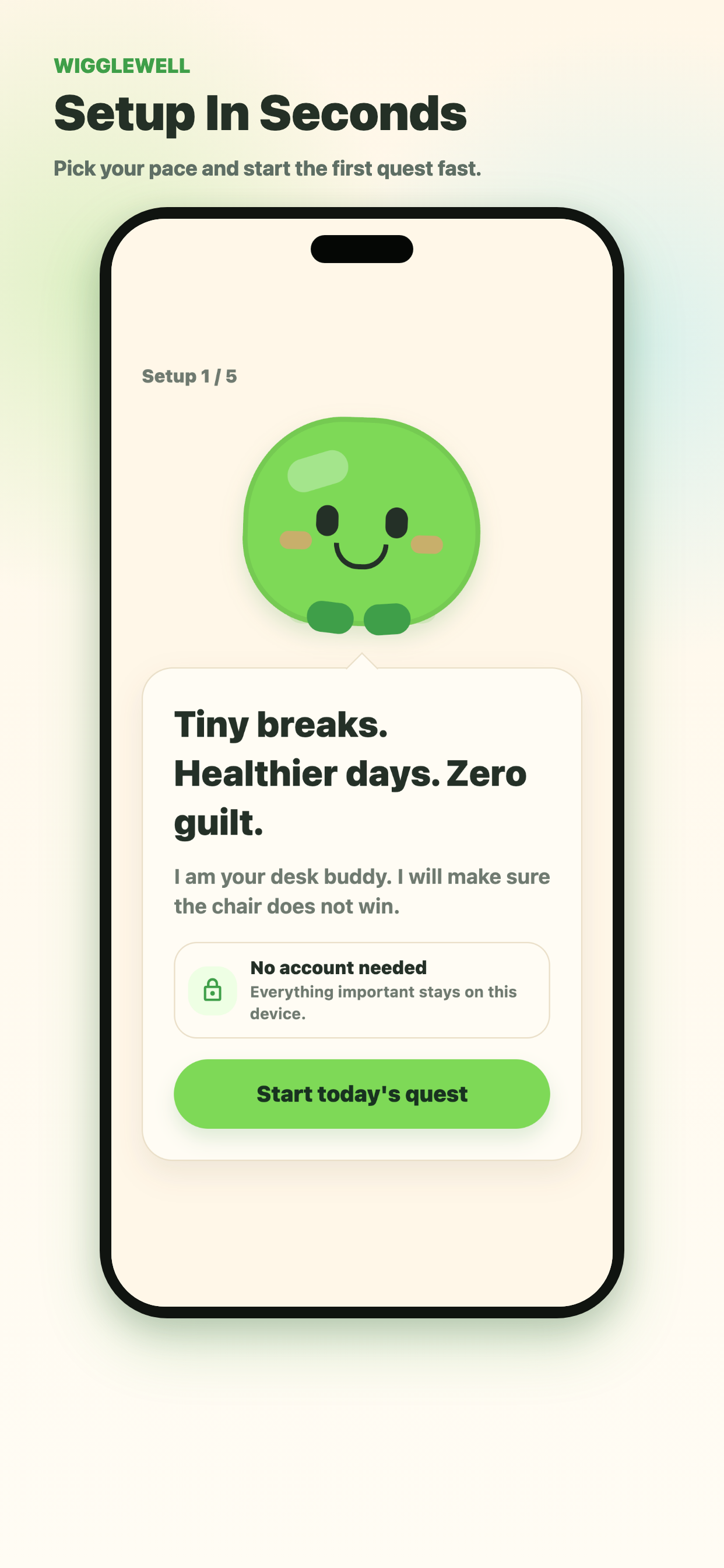 Wiggle Well: Break Reminder