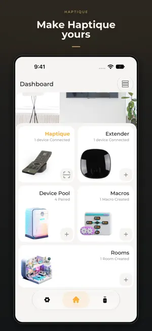 Haptique Config screenshot 1