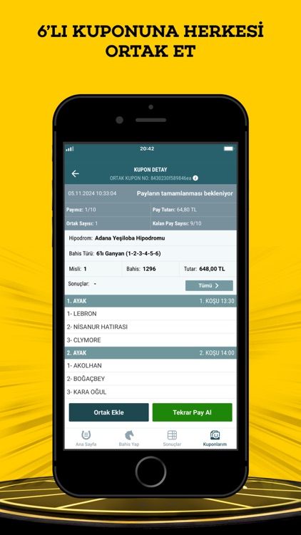 atyarışı.com - TJK At Yarışı screenshot-7