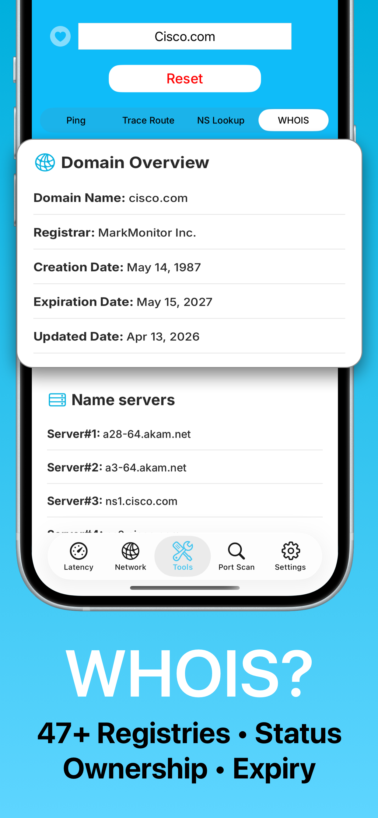 Pingers - Ping & Latency Check screenshot 7