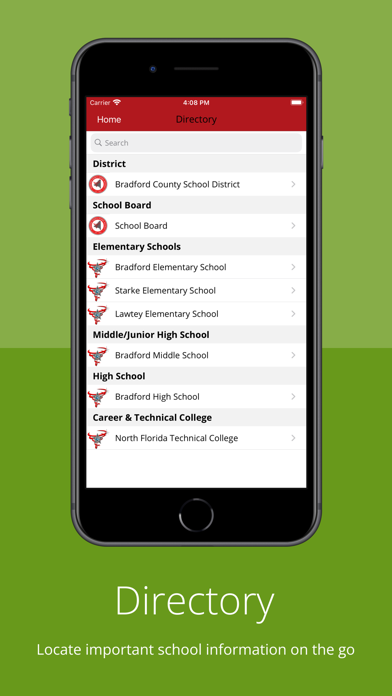 Bradford County Schools Screenshot