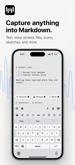 Vox.md - Quick Capture Notes screenshot 1