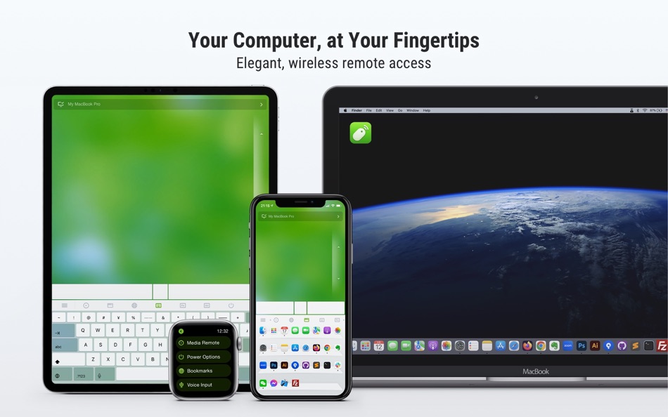 #1. Remote Mouse (macOS) Podle: 耀 阮