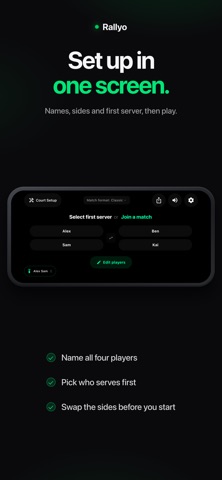 Rallyo: Padel Score Keeper Screenshot 4 of 8