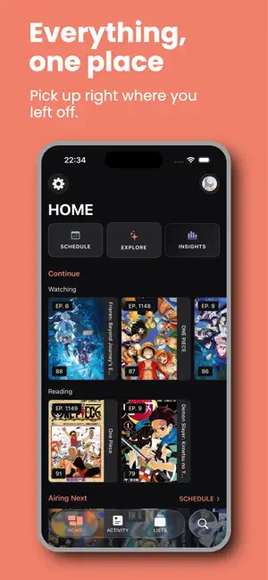 TMA: Anime, Manga & Lists screenshot 1