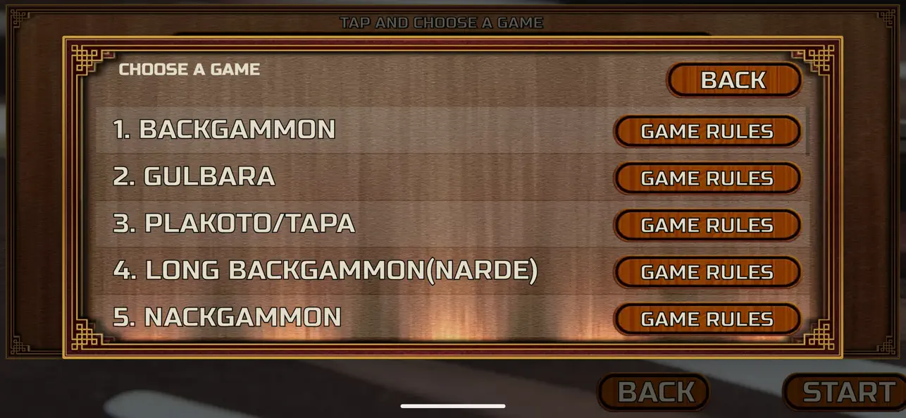 Screenshot #2 pour Backgammon jeux