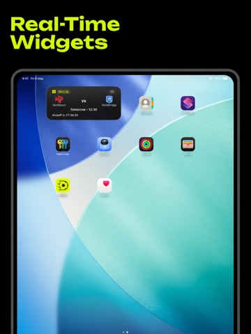 Kickoff LIVE iPad screenshot