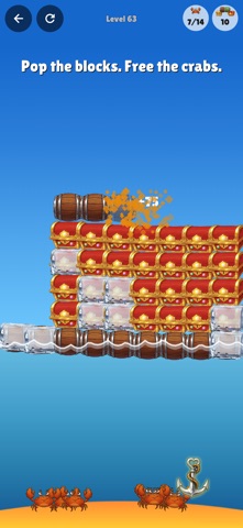 Pirate Pop: Crab Rescue screenshot 1