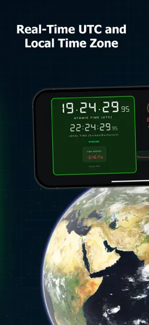 Atomic Clock: Exact Time screenshot 2