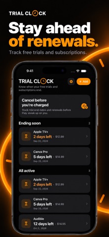 Trial Clock Screenshot 1 of 3