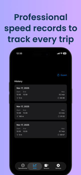 Speedometer-GPS Speed Test APP Screenshot 3 of 3