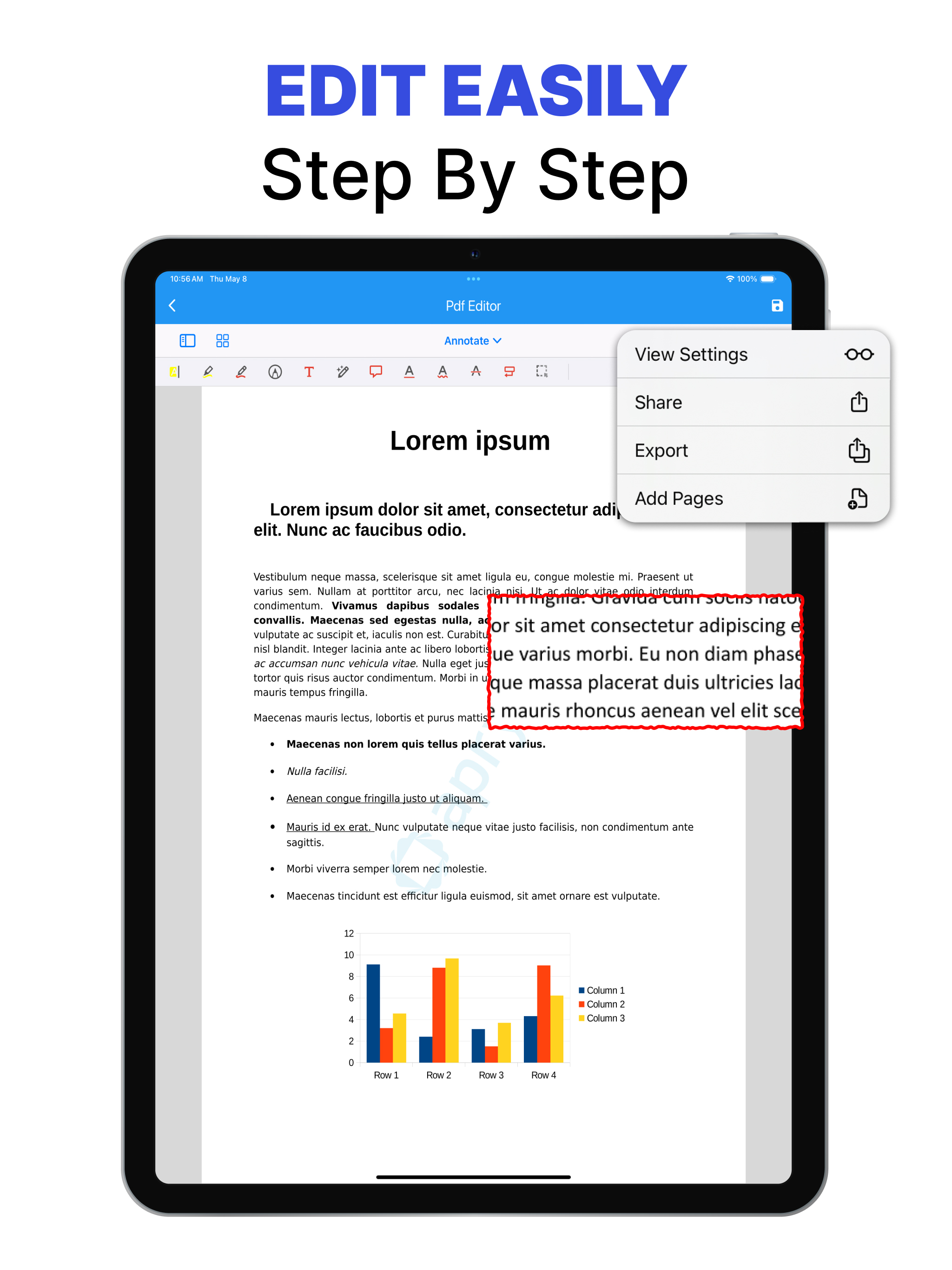 PDF Viewer, Editor & Converter