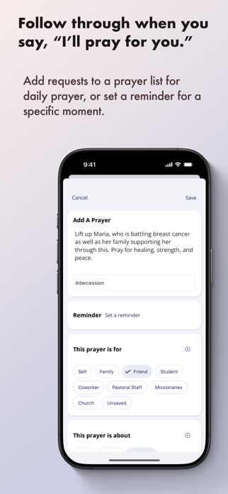 Prayer Journey: Journal Screenshot 2 of 7