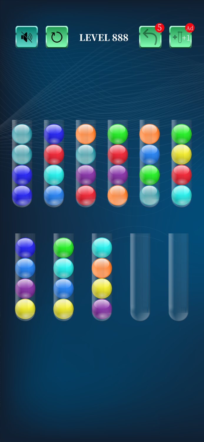 Hexa Sort  Ball Sort