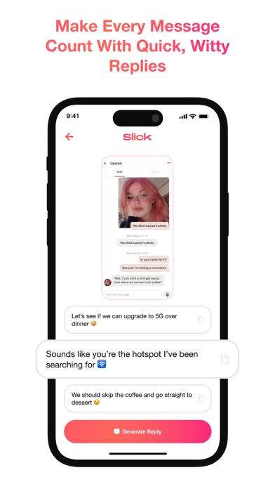 Slick - AI Dating Assistant Screenshot