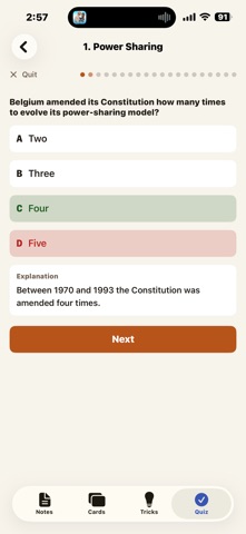 CBSE Social Science iPhone screenshot